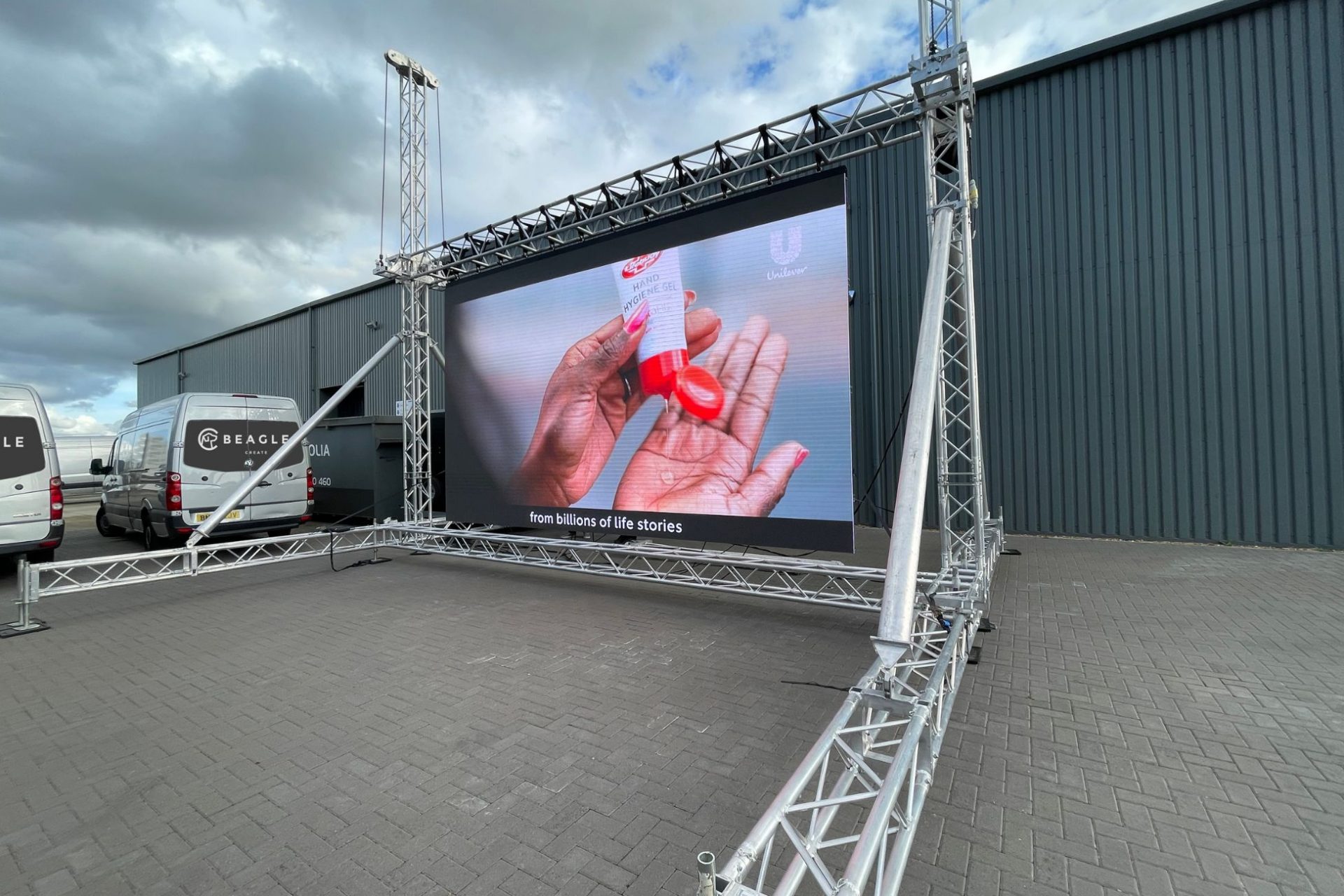 LED Screen Installation